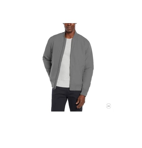 Banana Republic Diamond Quilted Olive Green Bomber Jacket Men's
