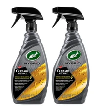 2 ~ Turtle Wax Hybrid Solutions Ceramic Wet Wax Shine & Protects in 1 Step 26 oz