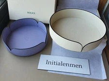 ROLEX 2 x TRAY set LEATHER 100% authentic NEW IN BOX   WATCHES & WONDERS dealer