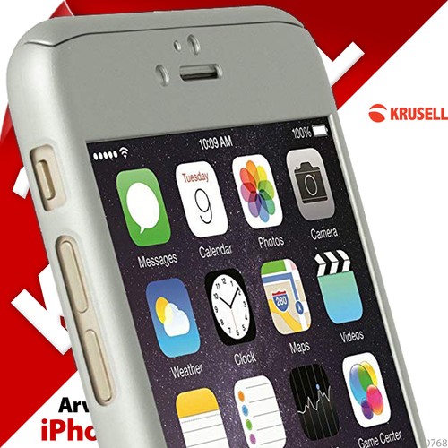 Krusell Arvika Cover 360 Protection Case Glass Screen Apple iPhone 7 8 PLUS 5.5" - 第 9/12 張圖片