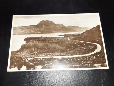 The Winding Road von Slioch, Loch Maree, Ross-shire RP