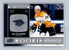 2021-22 UD Series 1 Rookie Retrospective  #RR-12 Eeli Tolvanen Predators