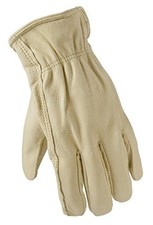 True Grip 9333 Premium Pigskin Leather Work Gloves, Large