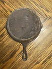 Antique Griswold No. 7 Cast Iron Skillet 701 Heat Ring Block Logo