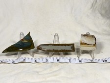 Owyhee Gem, Larsonite, Chicken Track Jasper Slabette Set, Lot#417