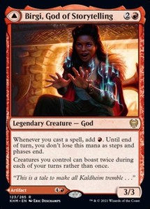 Birgi, God of Storytelling (Foil) Kaldheim #123