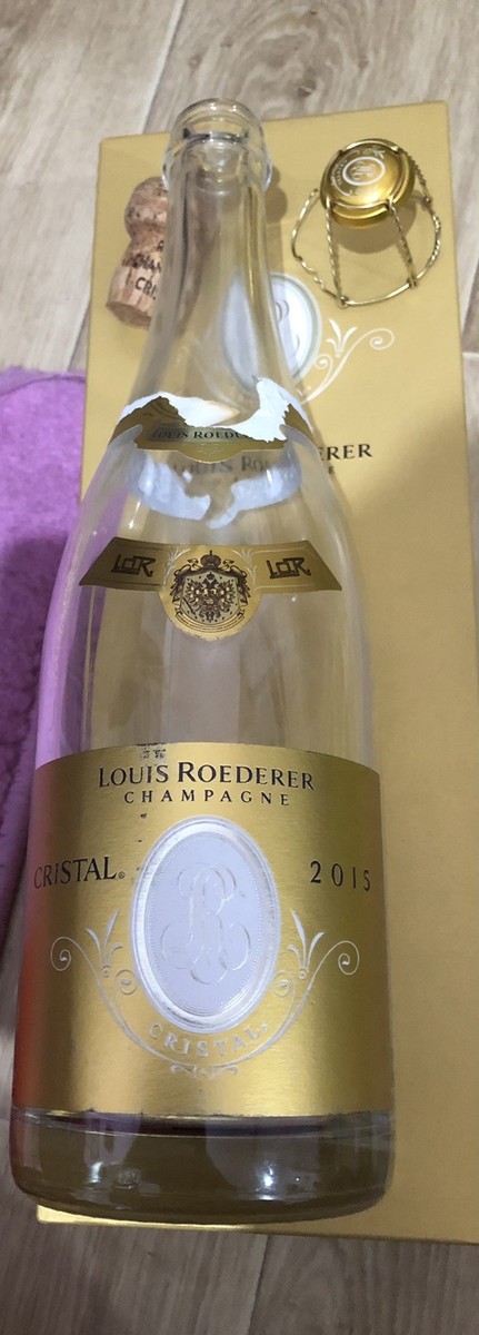 【箱あり】Louis Roederer Cristal 2015 Louis Roederer Cristal 2015 Champagne Box & Bottle /European