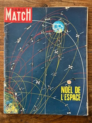 PARIS MATCH #1023 Dez 1968 - Noël de l Espace Michele MORGAN Sylvie VARTAN Pub