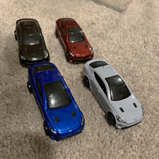 Hot Wheels Lot of 4 2019 Kia Stinger GT 1:64 Diecast Cars Red/Blue/Gray/Black