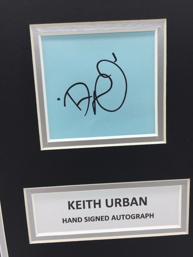 RARE Keith Urban Signed Photo Display + COA AUTOGRAPH COUNTRY MUSIC - Picture 3 of 3