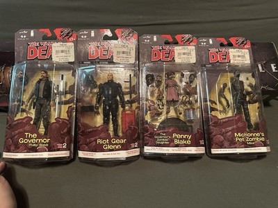 McFarlane Toys The Walking Dead Boxed Action Figure Set (4) Glenn Governor