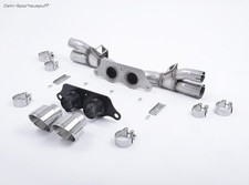 Milltek Endschalldämpfer-Soundrohr Porsche 911 991.1 GT3+RS 2x100mm doppelwand