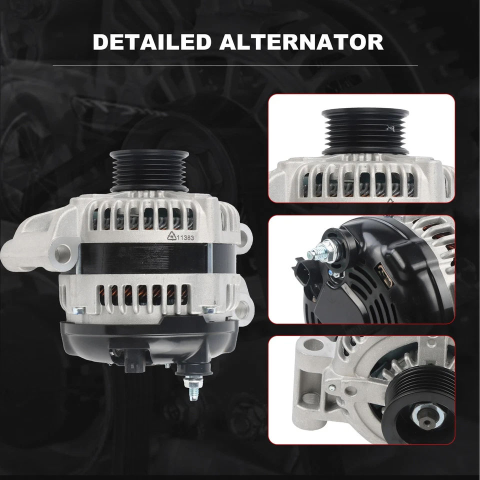 11383 Alternator for Dodge Challenger Charger 2008-2010, Chrysler 300 2008-2012 - Imagem 3 de 4