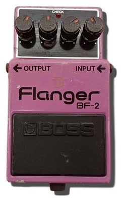 Boss BF-2 Made in Japan Flanger Effektpedal getestet & funktioniert 2953