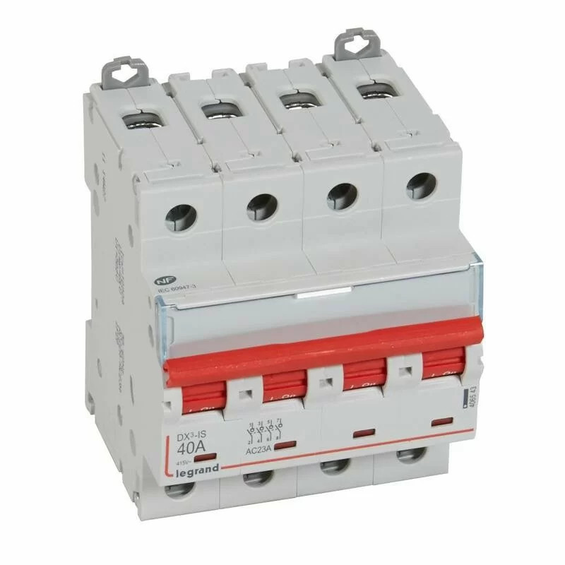 Legrand 406543 Interruttore sezionatore testa dx-is vite/vite a scatto