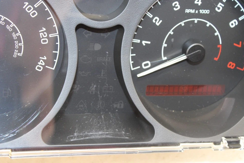 Saturn Sky Speedometer Cluster 10395205 2007 51 k OEM MC87 Foto 4 de 4