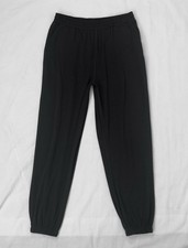 Vuori Boyfriend Jogger Pants Black Heather Athletic Lounge Easy VW457 Womens M