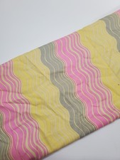 Amy Butler Fabric Midwest Modern Pink Yellow Ripple Stripe Sew Quilt FAT QUARTER