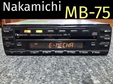 Nakamichi MB-75 6-Disc CD Changer Not Fully Working For Parts or Repair Vintage