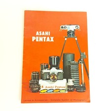 Asahi Pentax Lenses  Accessories Catalog Brochure Takumar Vintage