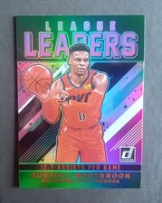 2019-20 Donruss Russell Westbrook Green Flood League Leaders Mint #3 Parallel