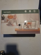 bonoch MegaView Baby Monitor w/ 1 Camera, 10  720P Split Screen   Open Box New