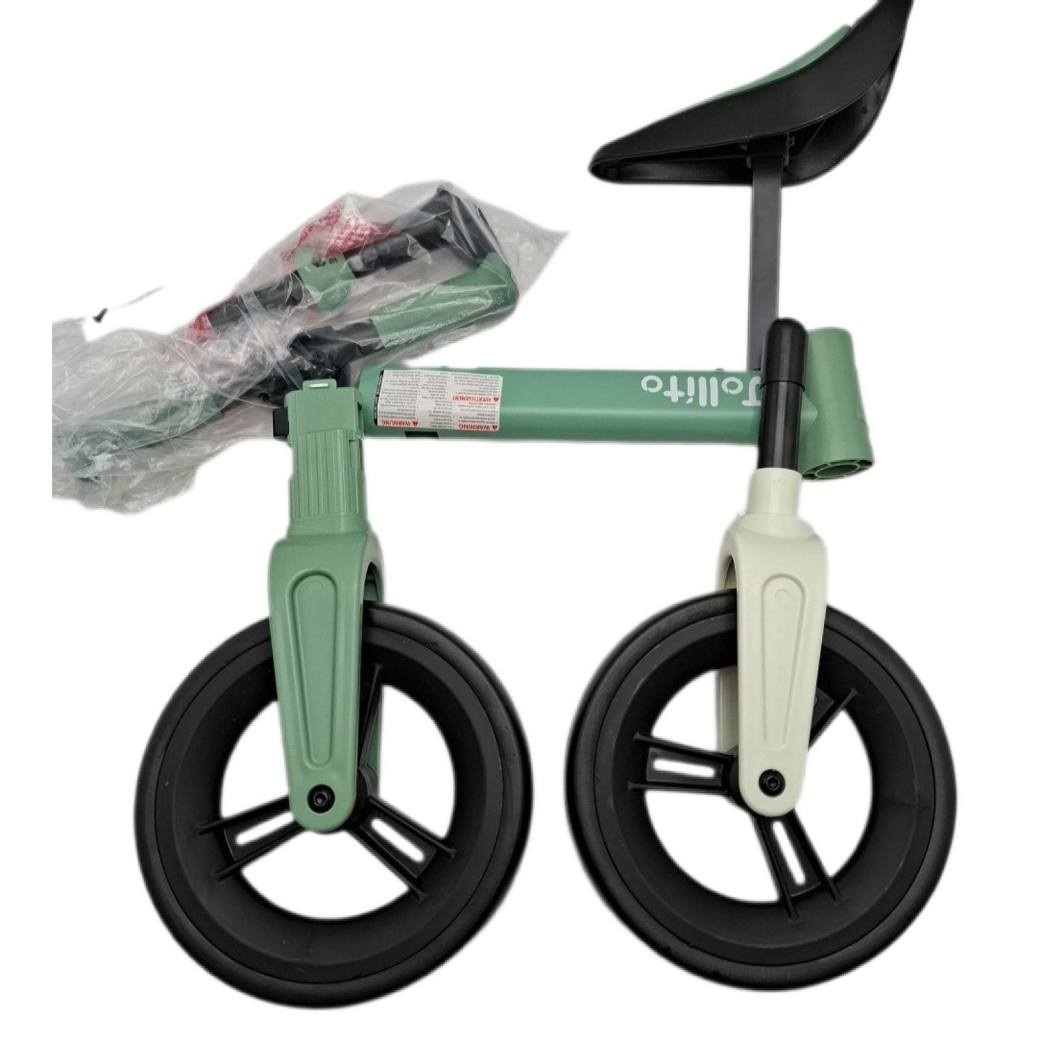 JOLLITO Baby Laufrad, Kinderfahrrad Spielzeug für 18-48 Monate alte Mädchen und 