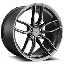 Niche M204 Vosso 18x8 5x4.5 30mm Gunmetal Wheel Rim 18 Inch