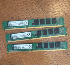 Kingston KVR13N9S8/4 12GB 3x4GB DDR3 DIMM PC3-10600 240-Pin 1333