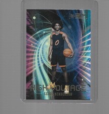 2023 SKYBOX METAL UNIVERSE BASKETBALL HIGH VOLTAGE SCOOT HENDERSON RC #HV-4