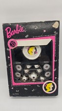 NIB 1994 Barbie 35th Anniversary Miniature Nostalgic China Tea Set A2