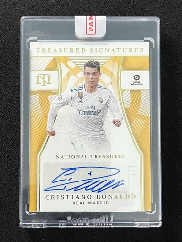 2/2 ! 2021-22 Chronicles National Treasures La Liga Cristiano Ronaldo Auto