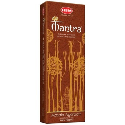 Hem Mantra Masala  Incense Sticks Handrolled Aggarbatti 12 Incense Stick  250gm