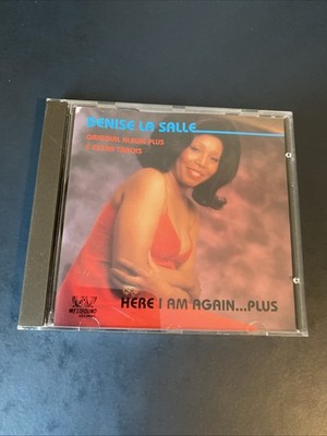 Denise LaSalle Here I Am Again ... Plus CD Album Westbound Records