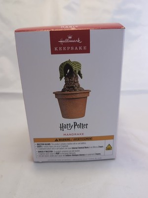 New in Box 2025 Hallmark Keepsake Harry Potter Mandrake Magic Sound
