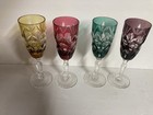 BOHEMIAN CRYSTAL CHANPAGNE FLUTES SET OF 4 — photo 6