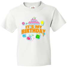 Inktastic It's My Birthday Youth T-Shirt Bday Tee Kids Children Child Tween Teen