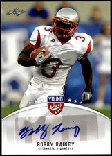 2012 Leaf Young Stars #BR1 Bobby Rainey Autographs Rookie E1