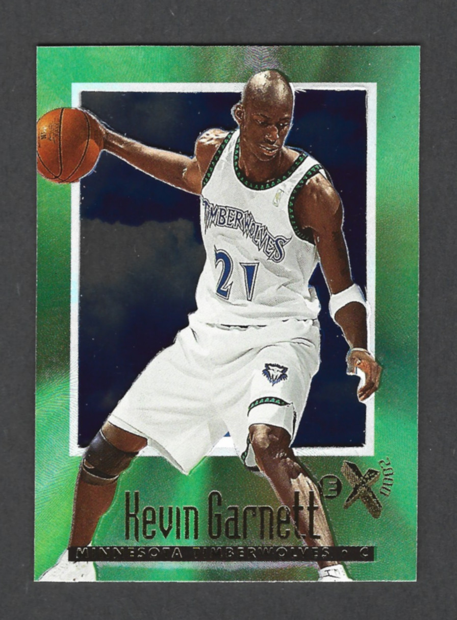 1996-97 Skybox E-X2000 #40 Kevin Garnett Minnesota Timberwolves