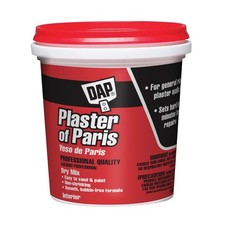 Dap Plaster Of Paris Dry Mix 4lb-White - 3 Pack