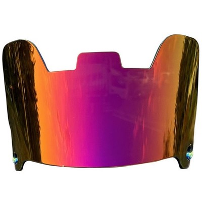 Football Helmet Visor Face Shield Mirror Blue