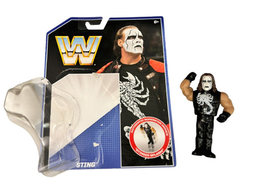 WWE Mattel Retro 2 wwf hasbro style sting wrestlin...