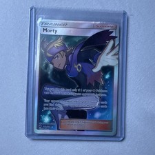 Pokemon TCG Morty 212/214 SM Lost Thunder Ultra Rare Full Art Holo ENG 2018 on eBay