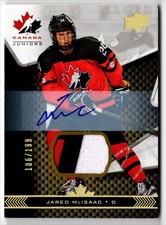 2018-19 Upper Deck Team Canada Juniors Swatch Auto Jared McIsaac Auto Patch
