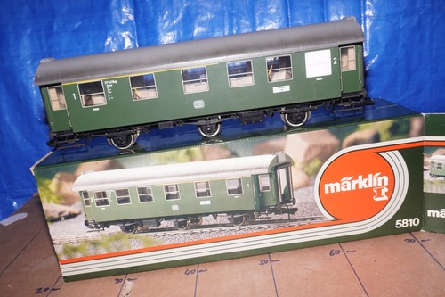 BOD] Märklin Spur 1 5810 Umbauwagen 1./2. Klasse der DB + Innenbeleuchtung OVP | Condition: Gebraucht