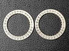 ETA 2790 2794 2798  DATE DIAL FLAT At 3 part #A/6379 (2-pack) NOS