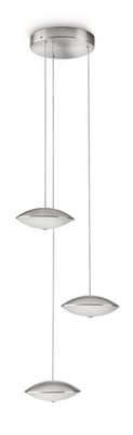 Philips myLiving Pendelleuchte LED 6x 2,5W 1100lm Metall Glas