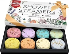 Shower Steamers Aromatherapy 8-Pack Spa Shower Bombs Gift Set
