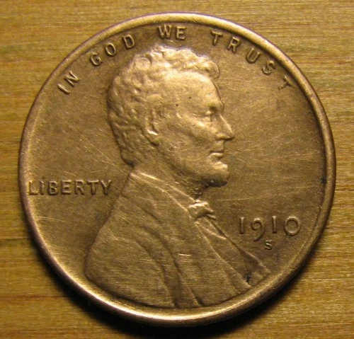 1910 S LINCOLN WHEAT CENT PENNY FROM COIN COLLECTION ROLLS LOTS SETS AND ALBUMS