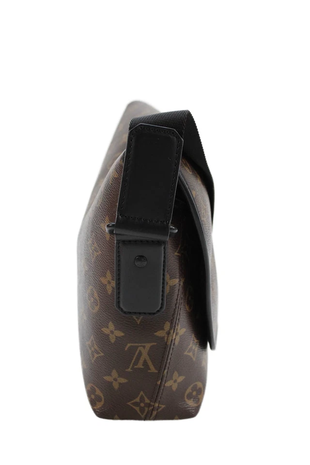 Louis Vuitton Unisex Adultos Monograma Macassar Magnético Bolso Mensajero Marrón Foto 4 de 4